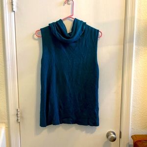 Jones NY Sweater Sleeveless Cowlneck size M